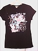6 Pcs Ladies  Print Baby Doll T shirts PEACE AND LOVE